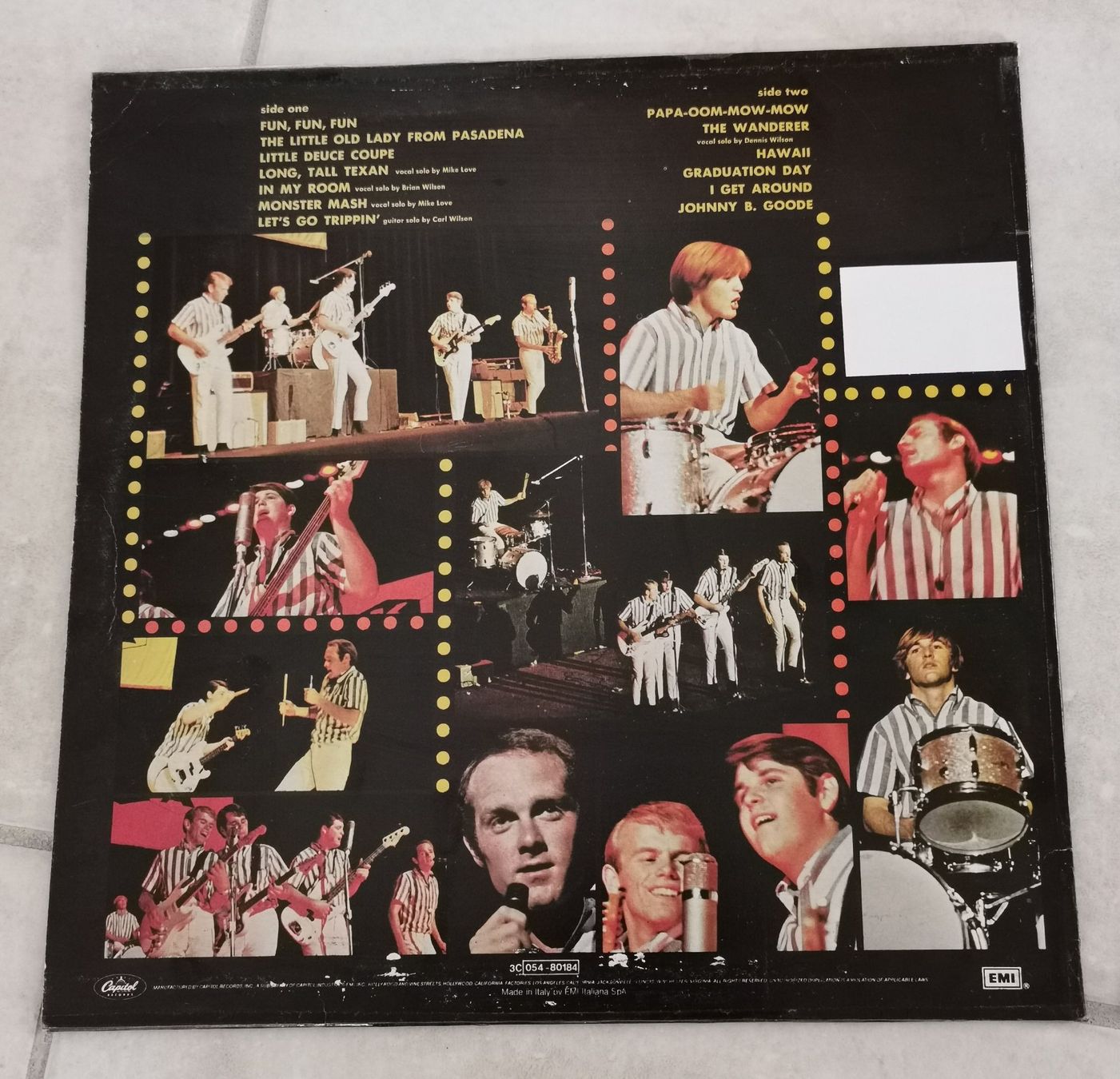 Dischi in vinile: LP The Beach Boys Concert 1964, EX – Usato da Eschenbach SG venduto da Moonflower 3