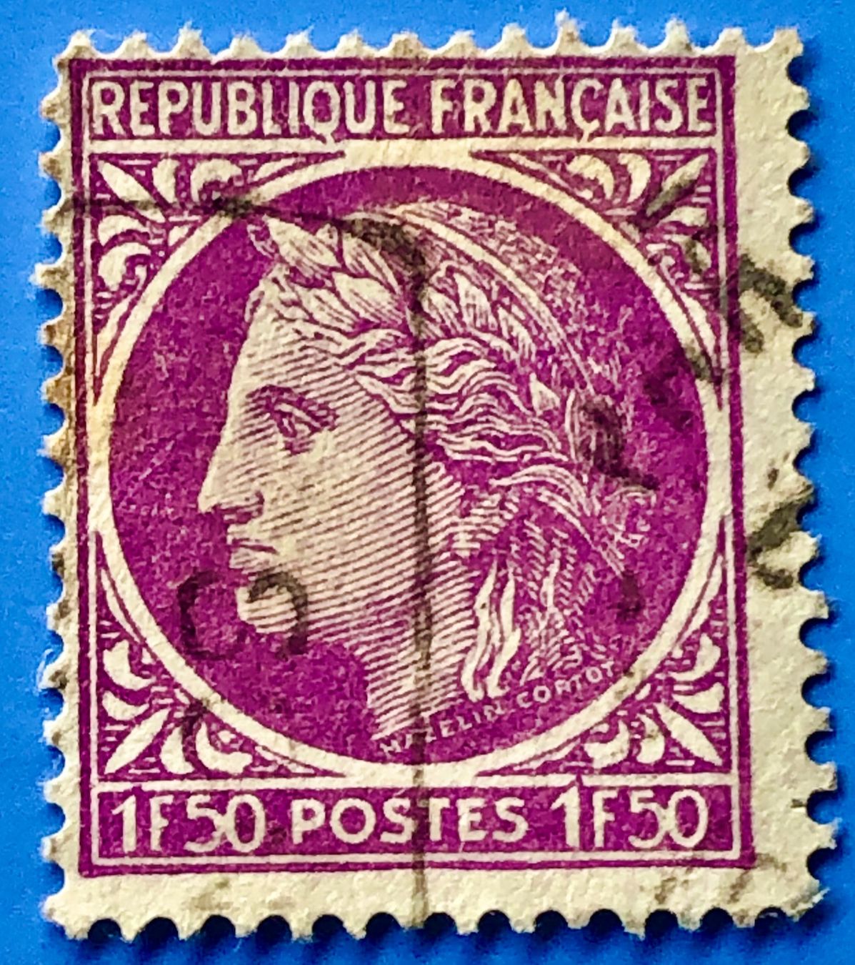 Alle Briefmarken: BRIEFMARKEN AUS Frankreich  Ceres  gestempelt – Gebraucht aus Aarau von Angi-007