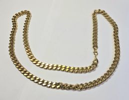 Schwere Goldfarbige Kette