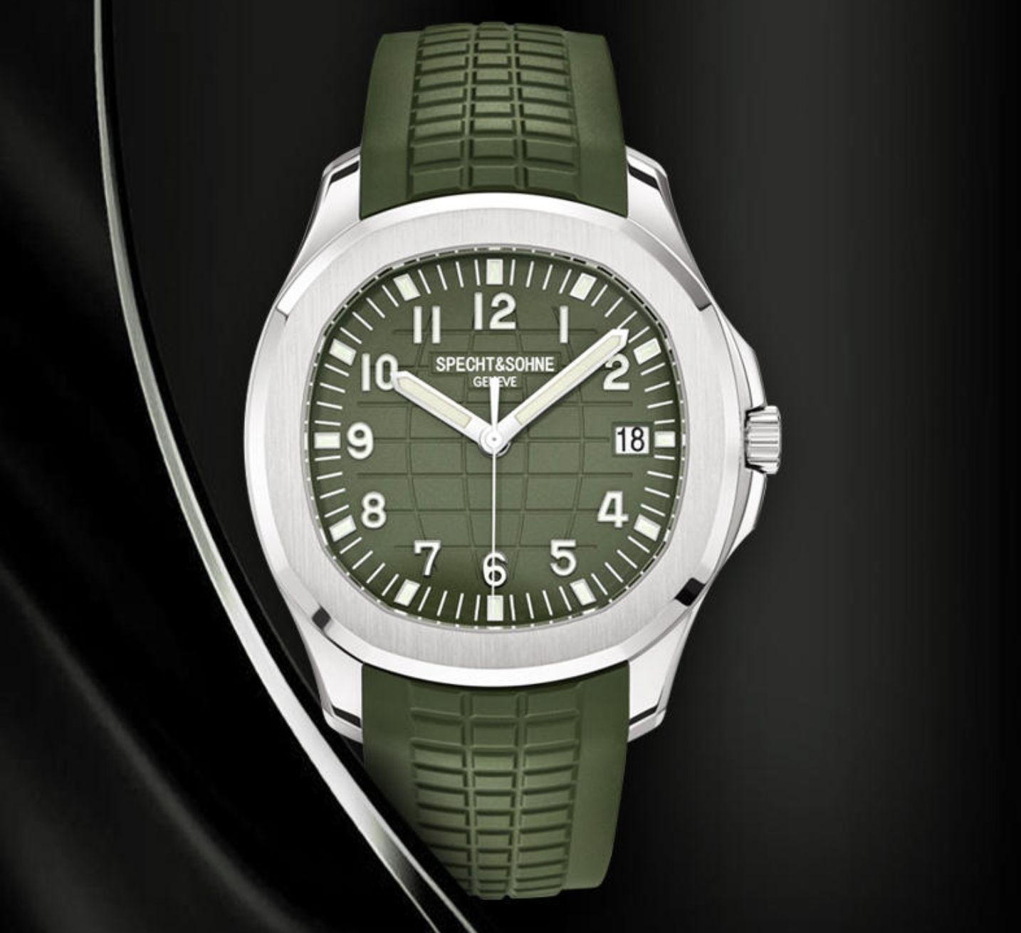 Uhren: Specht & Söhne Geneve automatik Uhr – Neu (gemäss Beschreibung) aus Suhr von ChronixChronometer 4
