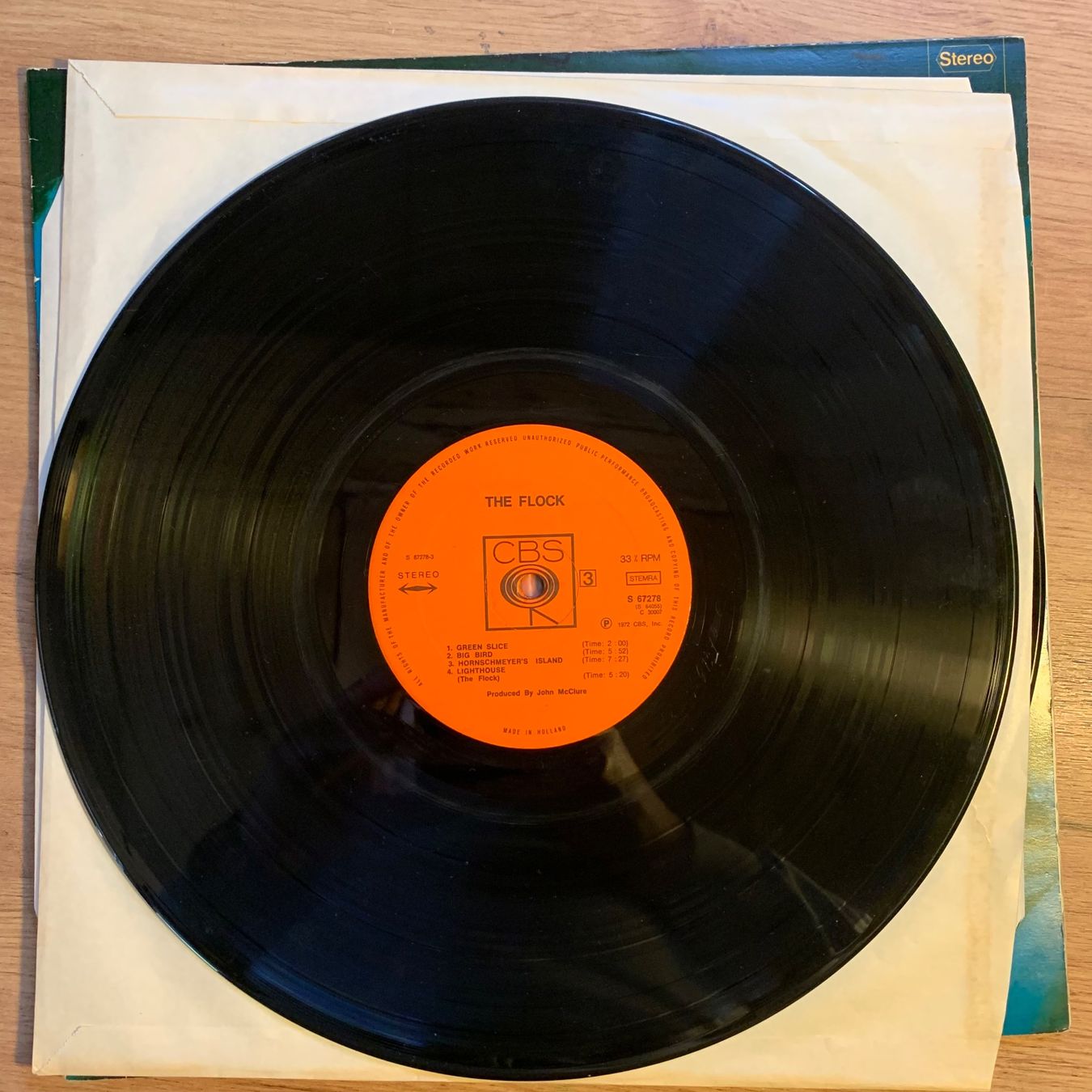 Schallplatten: THE FLOCK - THE FLOCK...OG NL 1972...VG+/VG+ – Gebraucht aus Gals von Diskopatshop 4