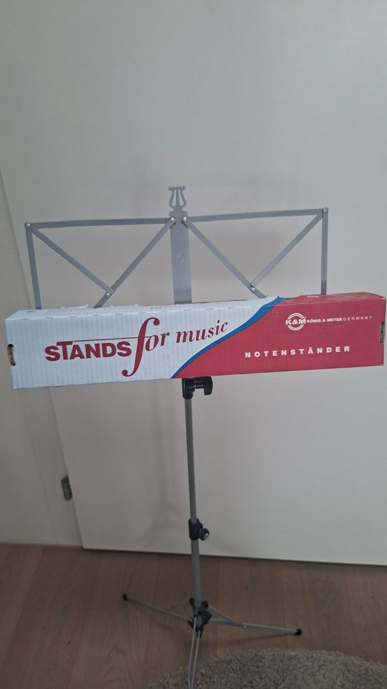 König & Meyer Supporti per strumenti musicali & leggii: Notenständer von K&M - Top Zustand – Usato da Emmenbrücke venduto da thokasaluni 1