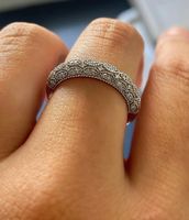 Eleganter Diamantring mit natürlichen Diamanten – 0,67 ct