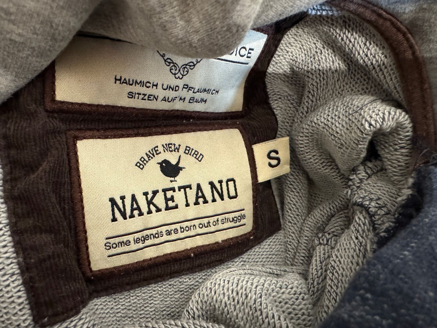 Naketano Maglioni & Felpe: NAKETANO Pullover Kapuzenpullover Gr S blau – Usato da Berg am Irchel venduto da Zweiti_Chance 4