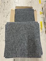 Teppichfliesen Bonaire SL grau | Selbstliegend | 50 x 50 cm