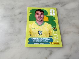 Panini Fussball WM 2026 Sticker Gabriel Martinelli BRA 18