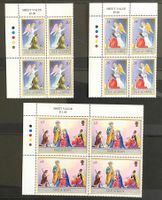 1997 Insel Man /GB Weihnachten  Viererblock Satz **