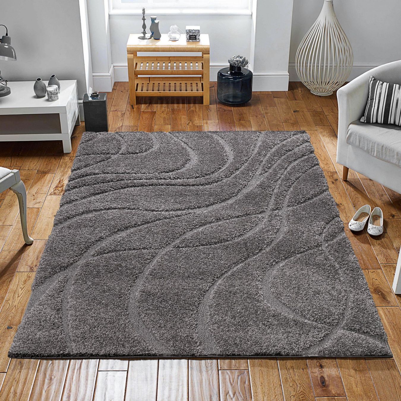 Tappeti: Hochflor-Teppich Luxus 3503, 160x230cm – Nuovo e nell'imballaggio originale da Reinach AG venduto da carpethouse