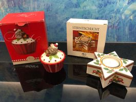 Hutschenreuther Weihnachtsdeko Muffins Igel Kerzenständer