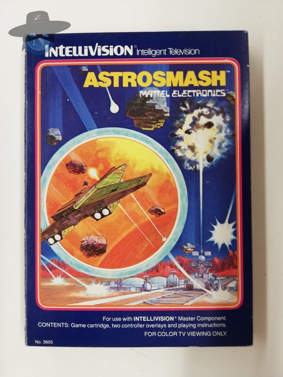 Jeu Intellivision ARMOR BATTLE De Mattel, Bon état, 1979