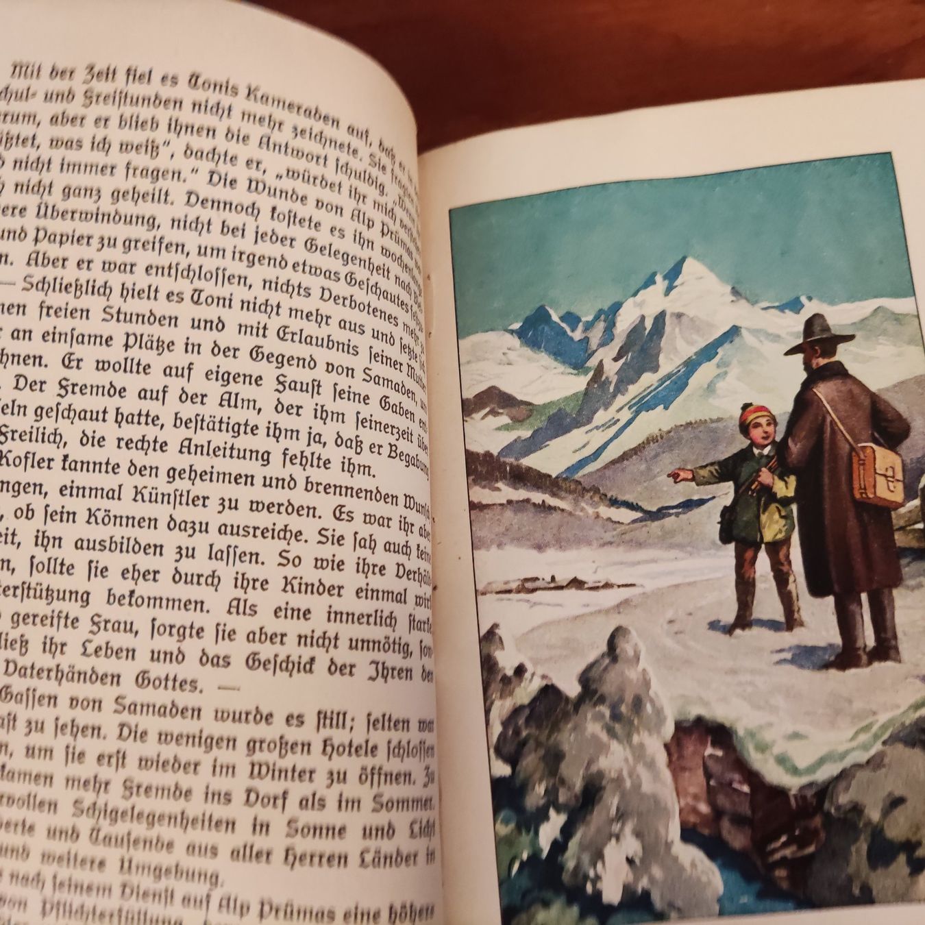 Libri: Almtoni vom Engadin, R. Barth, von 1937 – Usato da Solothurn venduto da Csw1 3
