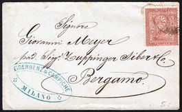 Italien: Mini-Brief alt, ca.1870