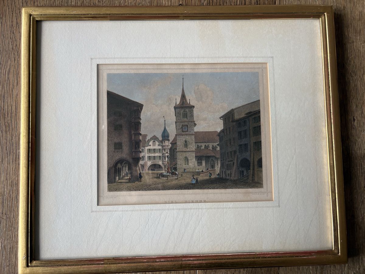 Incisioni: Stich Biel Bienne – Usato da Baden venduto da jdif
