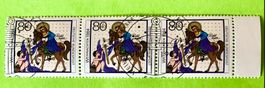 Briefmarken aus Deutsche Bundespost gestempelt 