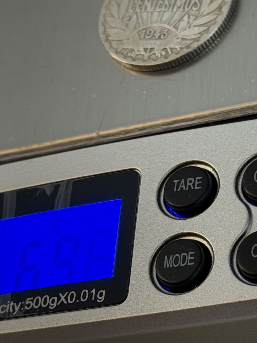 Toutes les monnaies: Uruguay - 50 centimes - 1943 - AG  – D'occasion à Payerne par Mike1682 1