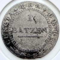 1 Batzen Luzern 1811 – Historische Schweizer Billonmünze