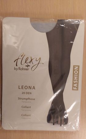 Strumpfhosen M silbergrau flexy by Rohner