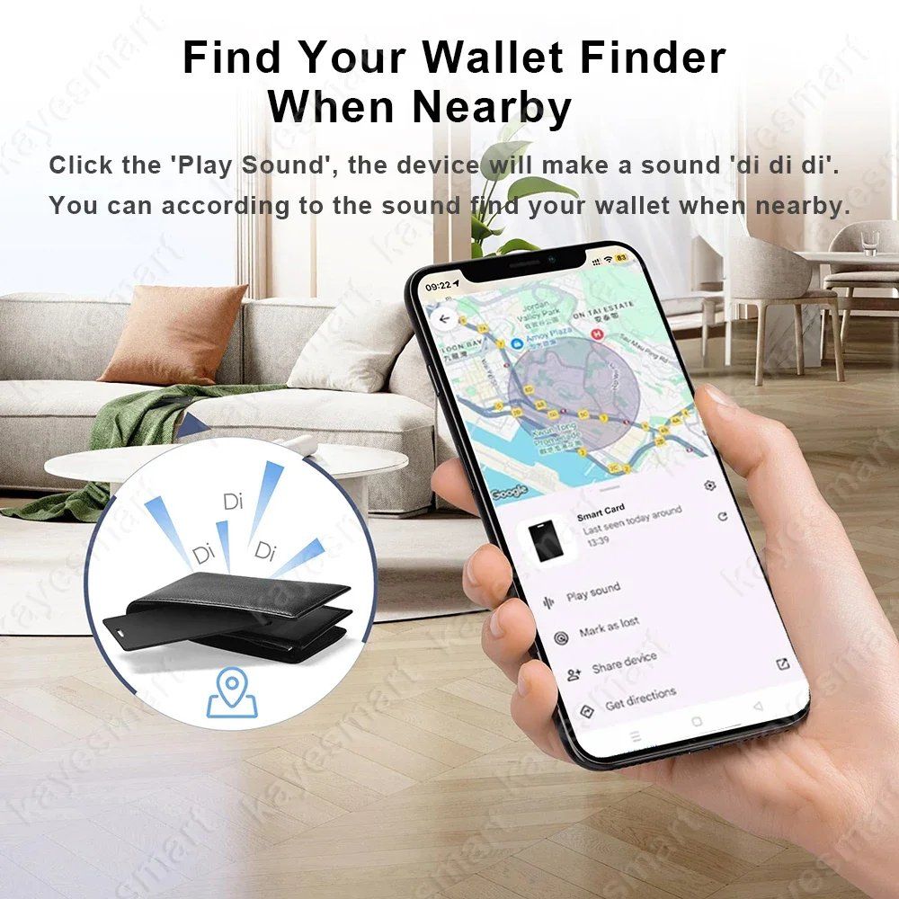 Google Telefoni cellulari / Smartphones: Smart Card Tracker – Google "Mein Gerät finden" (Android) – Nuovo e nell'imballaggio originale da Uster venduto da -FPS- 7