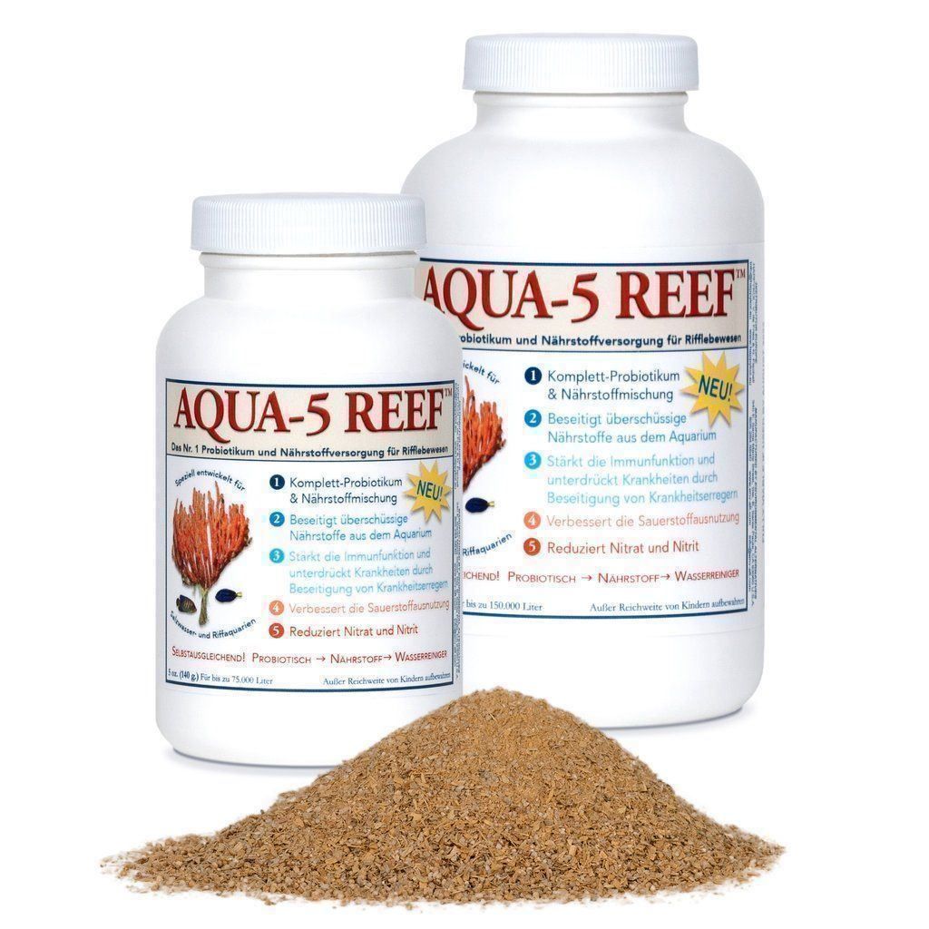 Prodotti per la cura & articoli per la pulizia: Milchsäurebakterien AQUA-5 REEF – Nuovo e nell'imballaggio originale da Brittnau venduto da Pebelalm