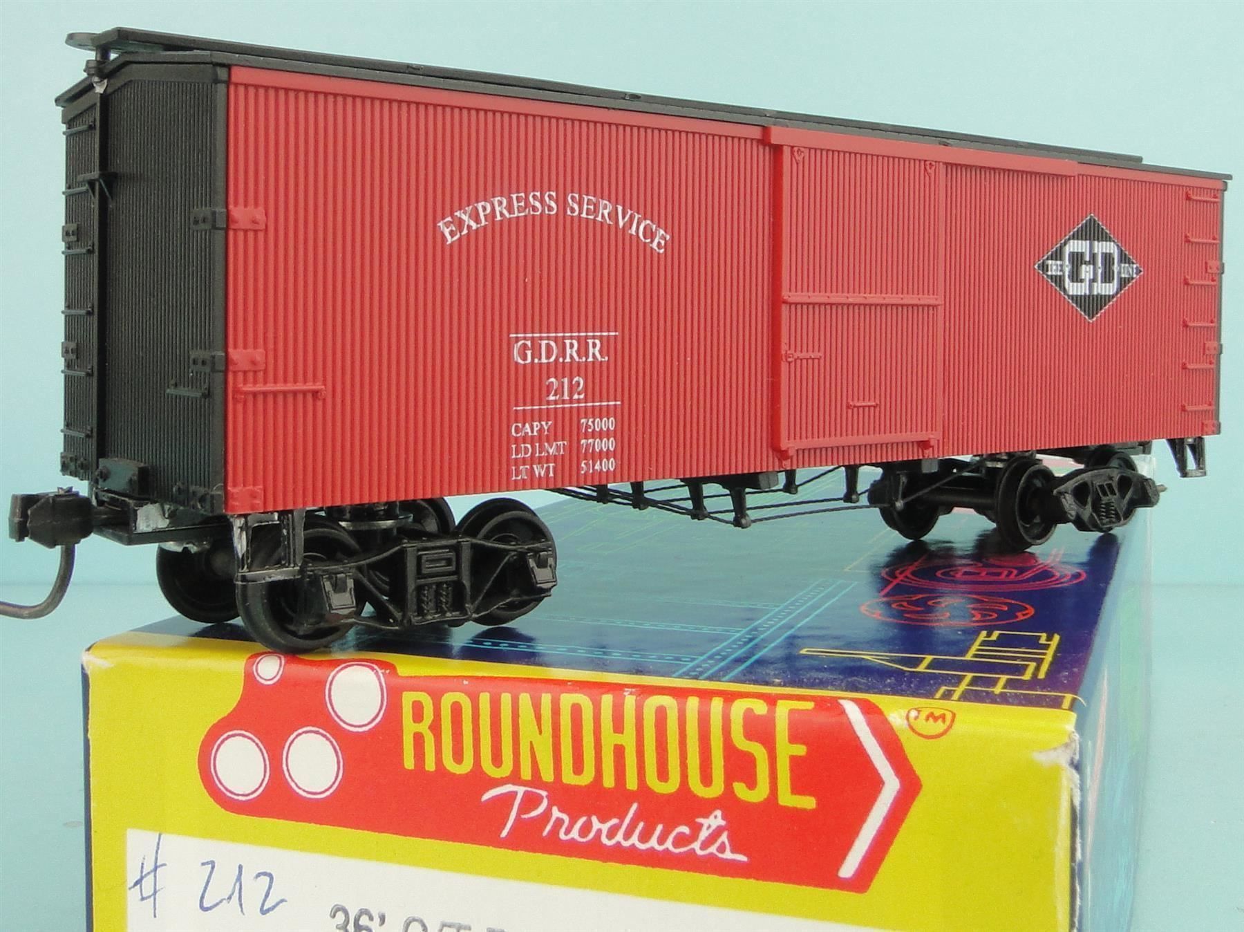 Modellini di ferrovie: Roundhouse 7760 Gore & Daphetid RR Kadee – Usato da Bülach venduto da cann11