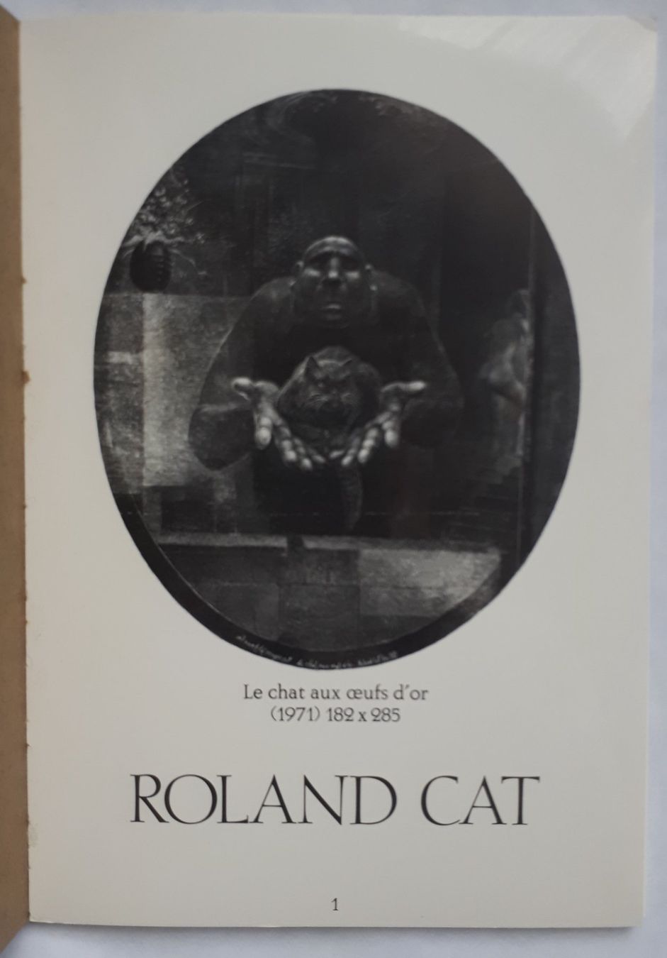 Libri: Roland Cat catalogue – Usato da Lausanne venduto da LasloH 1