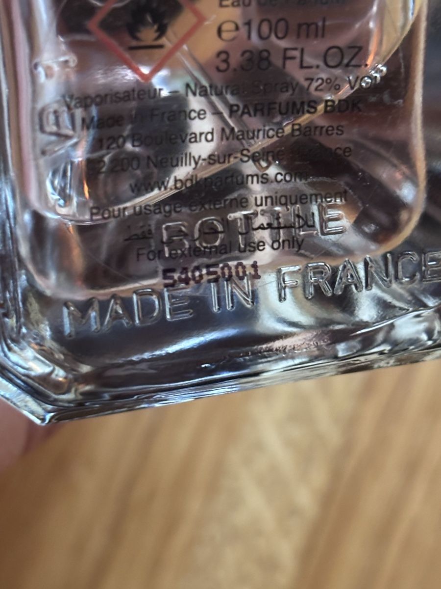 Profumi & Eau de Toilette: Parfum BDK 312 Saint-Honore 100 ml – Usato da Zürich venduto da Thetimtam 1