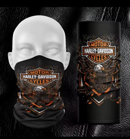 Cache-cou multifonctionnel Harley-Davidson, neuf!
