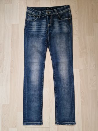 Tolle lange Damen Jeans Roccobarocco Gr. 36 leicht Stretch