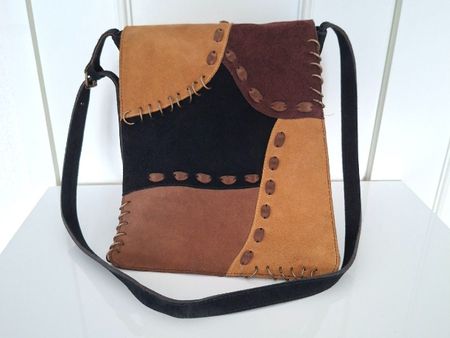Sac Lollipops Paris Atelier cuir patchwork bohème
