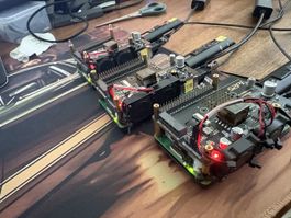 3x Raspberry Pi 5 8 GB mit POE NVME Hub und USB STICK 256GB