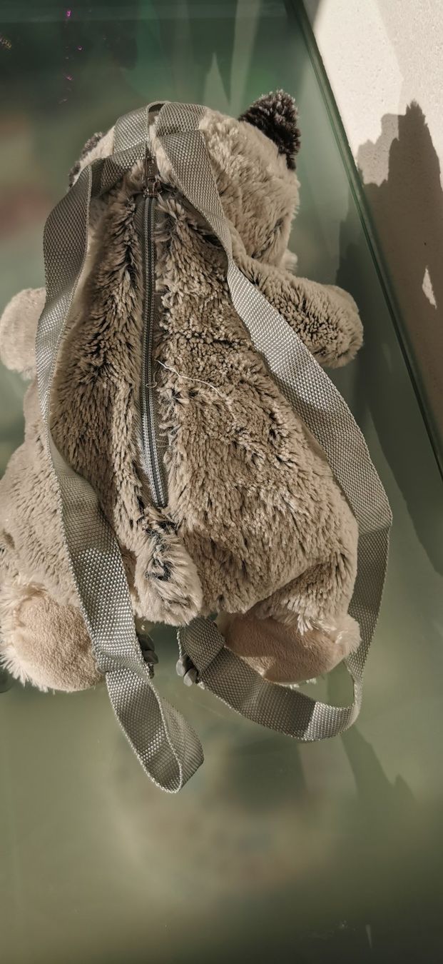 Borse & Zaini: Wolf Plüschtier Rucksack neuwertig – Usato da Langendorf venduto da Laedi6 1