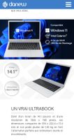 Danew Ultrabook 14.1" Intel Celeron 4GB RAM 128GB SSD