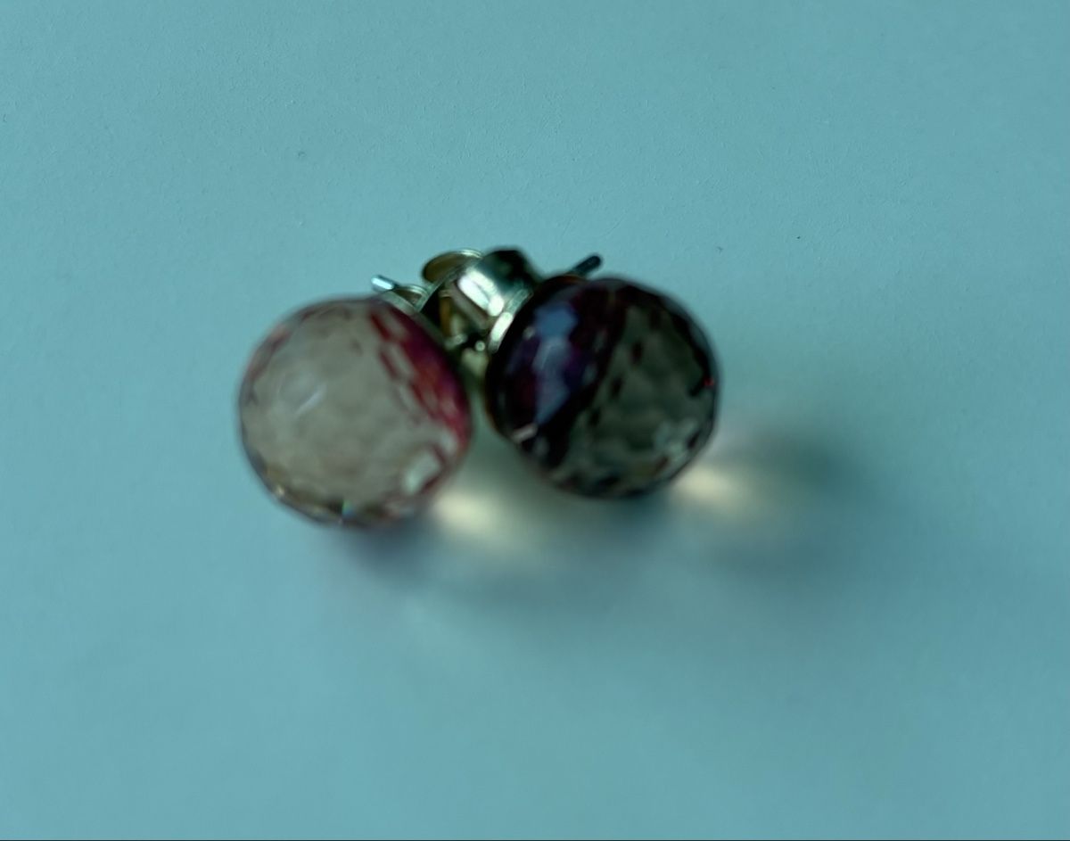 Ohrringe & -stecker: Stud Earrings faceted – Gebraucht aus Basel von cat_sq5m 3