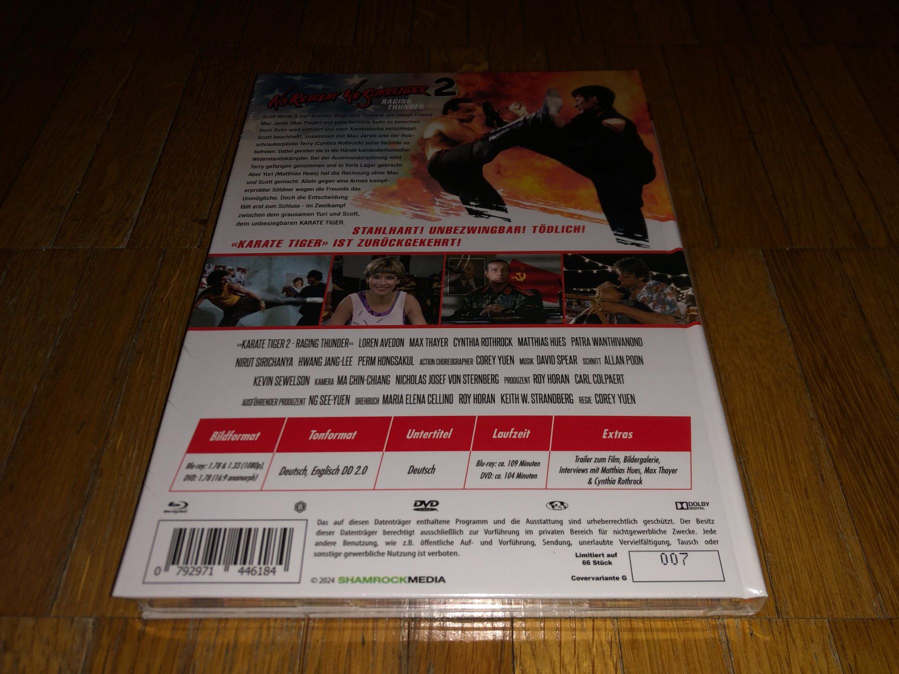 Tutti i DVDs: Karate Tiger 2 - MEDIABOOK - G - UNCUT – Nuovo e nell'imballaggio originale da Basel venduto da havsok 1