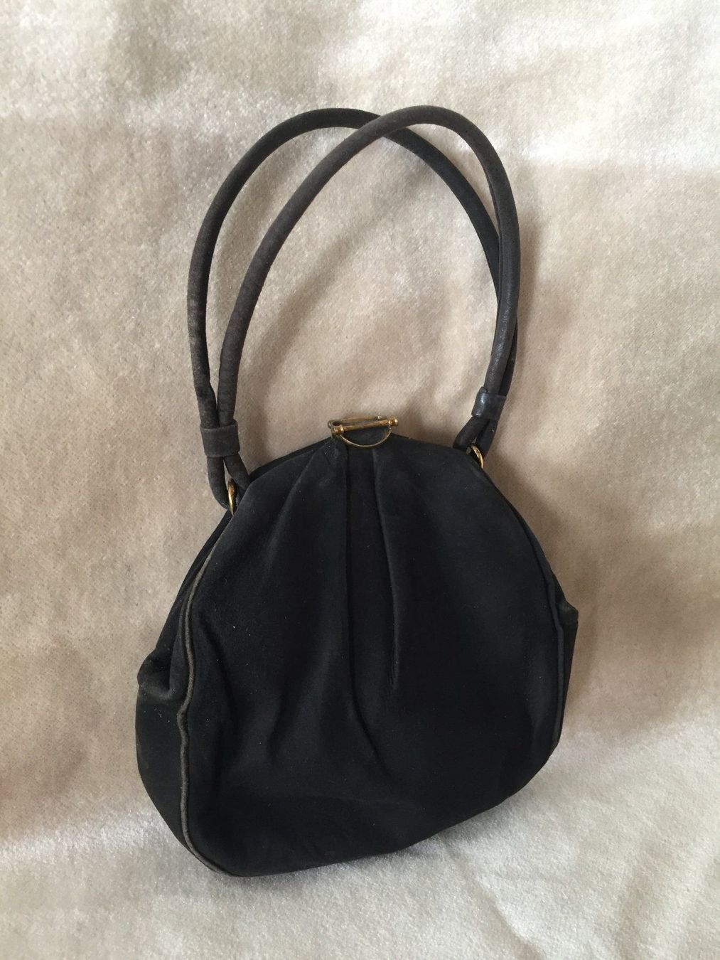 Borse da donna: Vintage Kleine Leder Handtasche – Usato da Schaffhausen venduto da vintageville 5
