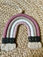 Makramee Regenbogen | Kinder, Baby Deko