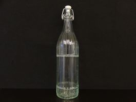 schöne alte Flasche MINERALQUELLE WALZENHAUSEN 1960