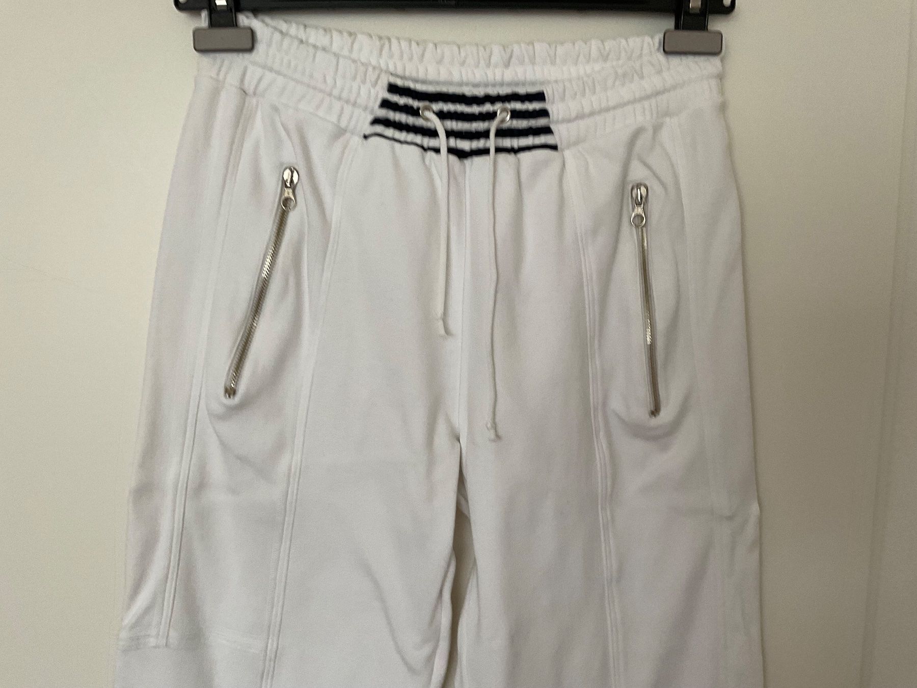 Aigner Pantaloni: Étienne Aigner Freizeit Hose Pants Gr 38 weiss – Usato da Urdorf venduto da alda02 2