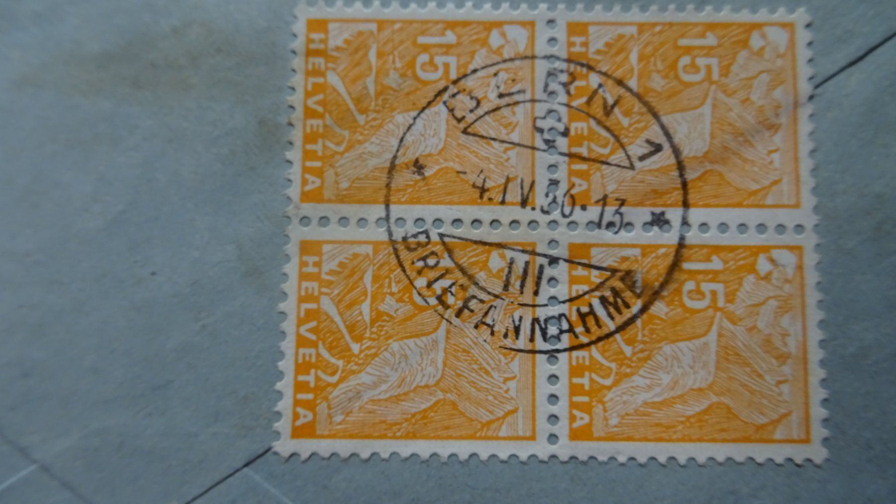 Tutti i francobolli: 1934 LANDSCHAFTSBILD, BUCHDRUCK 4.IV.36 – Usato da Eschenbach SG venduto da eDaisy 2