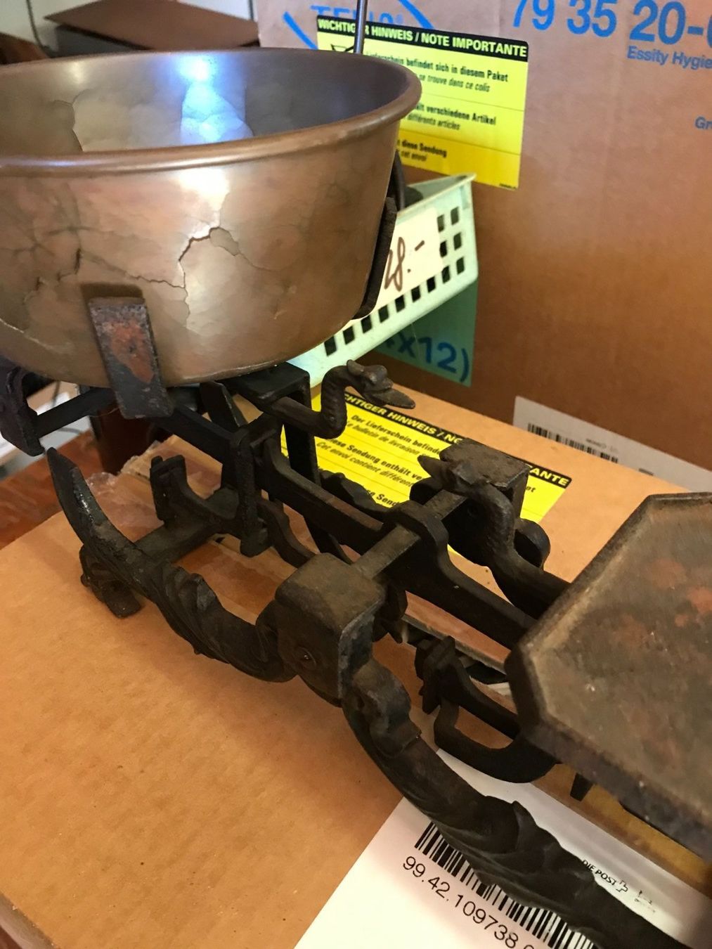 Bilance e pesi: Alte Waage ! Antik ! – Usato da Wil/SG venduto da Andyshop 5