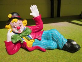 Figur Clown Hallo liebe Freunde! Kunstharz oder Keramik