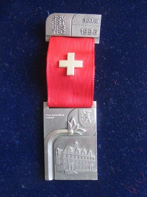 Medaillen: 4 X Eidg. Feldschiessen 300 Meter  1995 -1996 -1997 - 1999 – Neu (gemäss Beschreibung) aus Luzern von Horoskop1 2