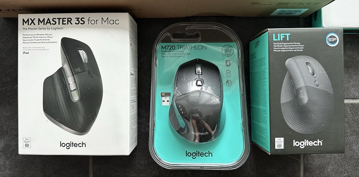 Logitech Tastiere: Mega - SET mit Logitech Artikeln – Nuovo e nell'imballaggio originale da Seuzach venduto da Seuzemer 3