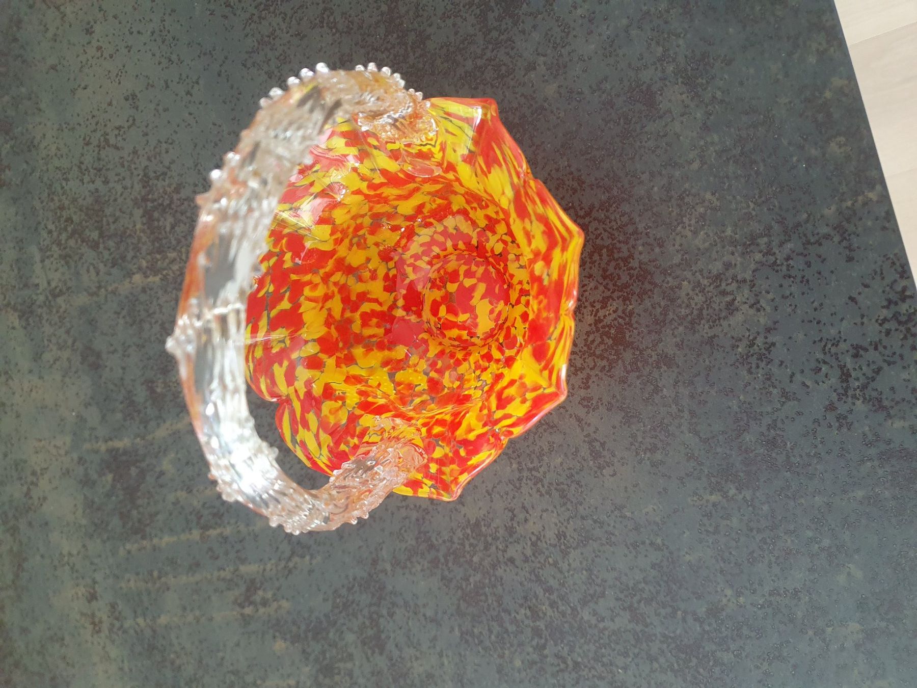 Murano Bicchieri: Murano - Glaskorb mit Griff – Usato da Reinach venduto da 3Guggerli 2