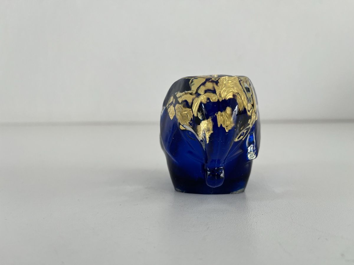 Tutte le decorazioni: Briefbeschwerer aus Glas / Elefant – Usato da Wetzikon ZH venduto da seli03 3