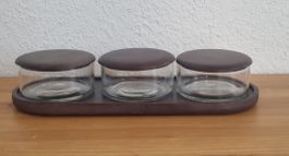 Aufbewahrung Gewürz Tablet Glasaufbewahrung Behälter