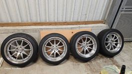 Japan Racing JR41 Felgen 8.5 x 18 Zoll 5x114,3 Top Zustand
