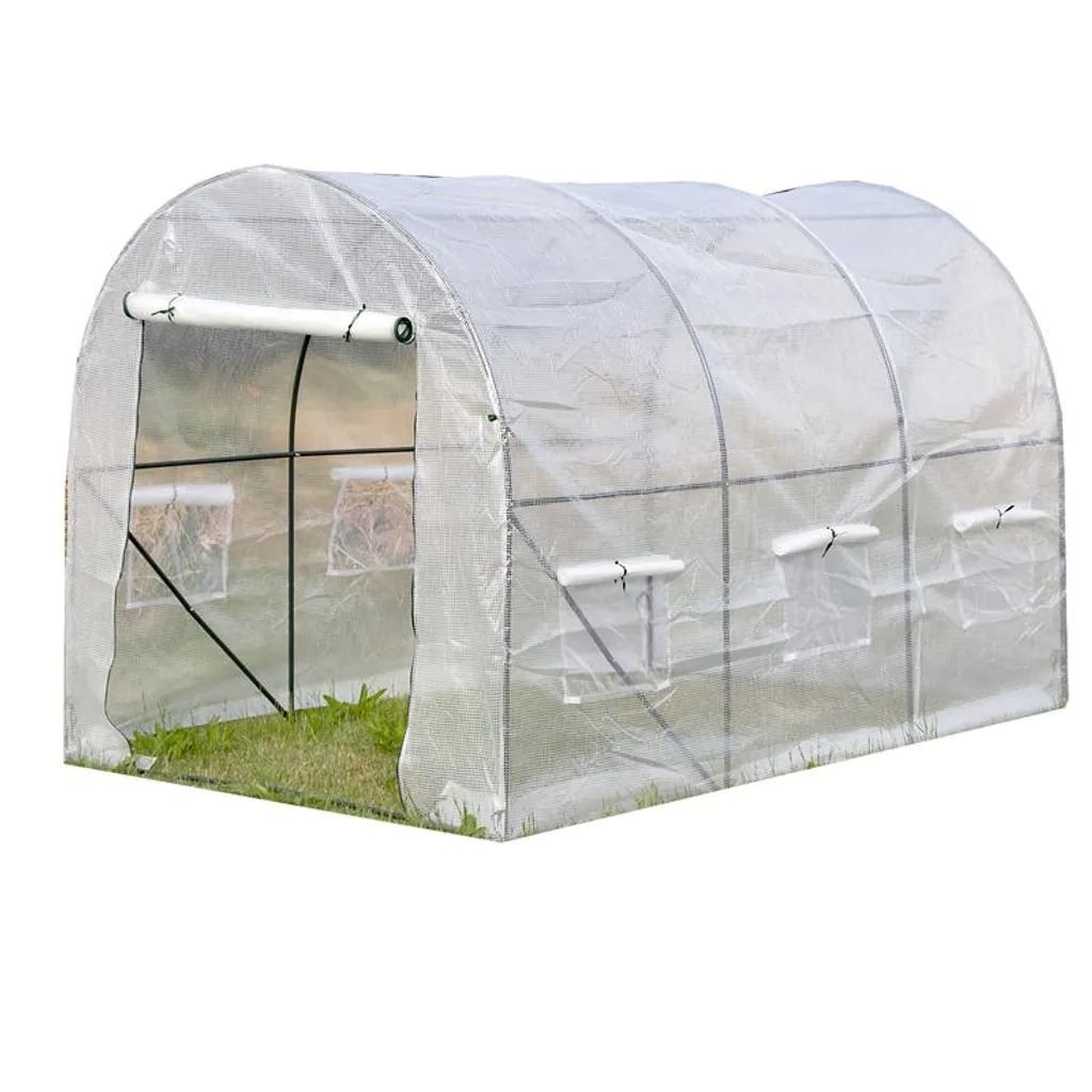 Gartenhäuser & Gewächshäuser: Gewächshaus Treibhaus 3x2x2m – Neu und originalverpackt aus Winterthur von aredo