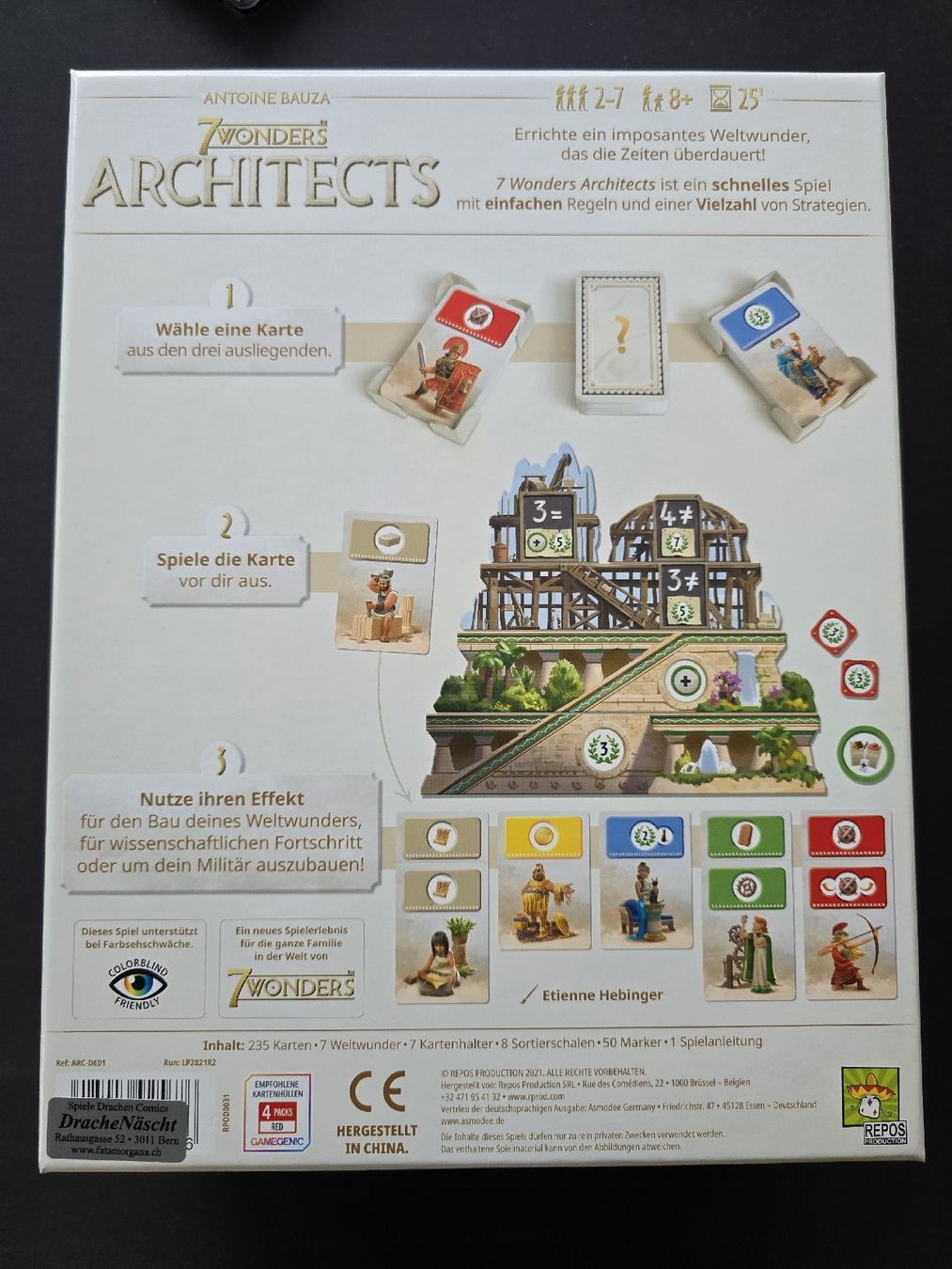Giochi: 7 Wonders Archidects – Nuovo e nell'imballaggio originale da Bern venduto da Aulit 1