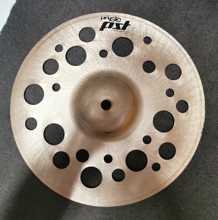 Paiste PSTX Swiss Splash 10'' - Splash Cymbal Professionale Per Drummers